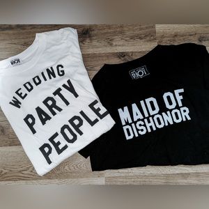 SUB_URBAN RIOT WEDDING PARTY T SHIRTS